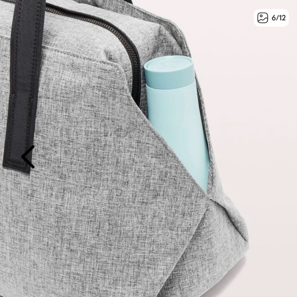 Lululemon Go Getter Bag - Heather Gray - Picture 2 of 5